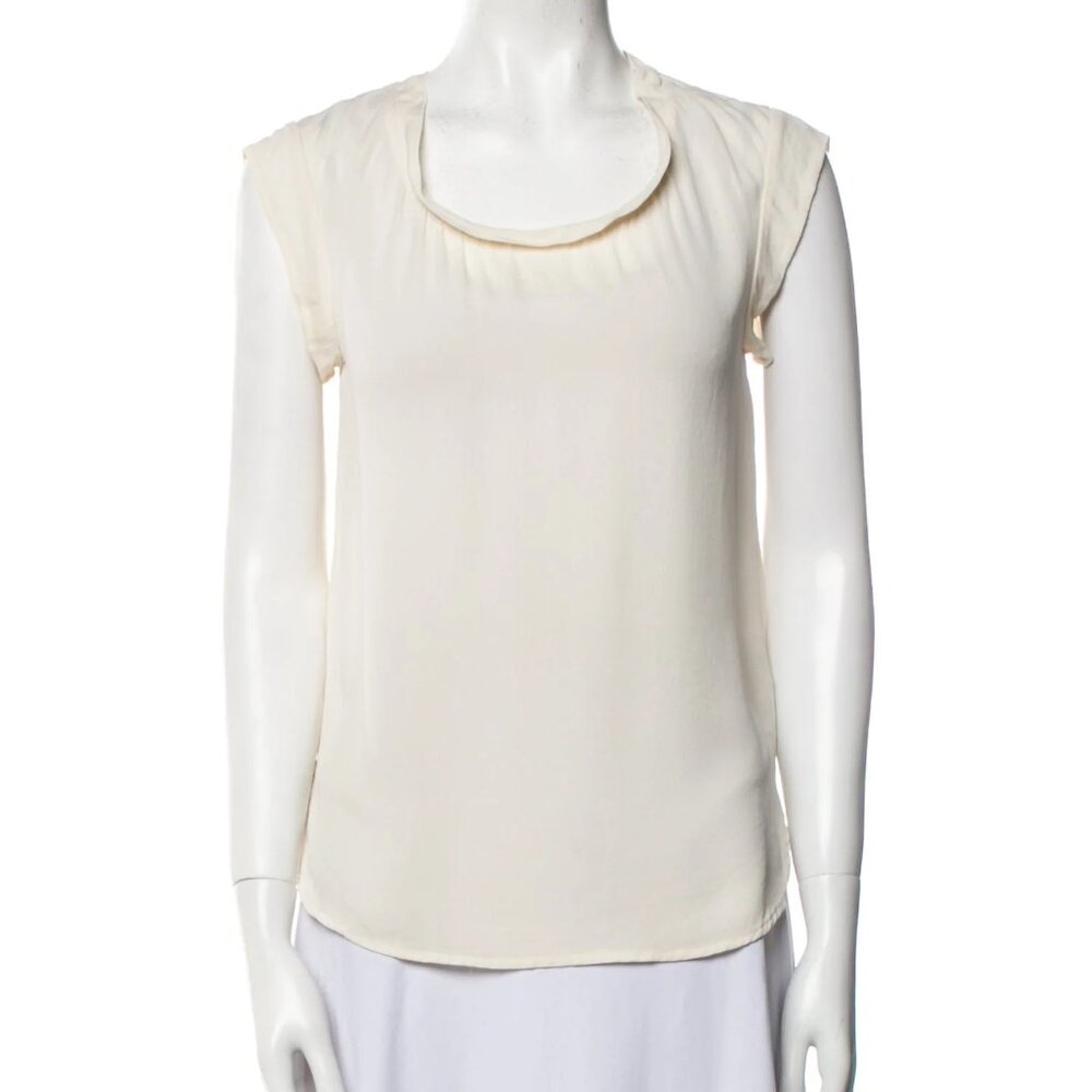 3.1 Phillip Lim Silk Scoop Neck Top